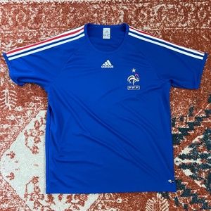 France National Soccer Team 2006-2007 Home Jersey